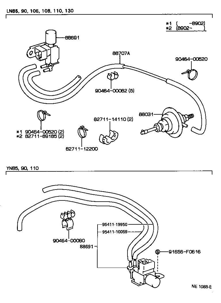 Tuberías de vacío para calefacción y aire acondicionado