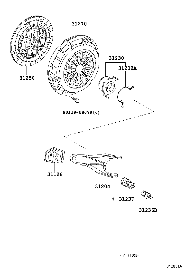 Clutch & Release Fork