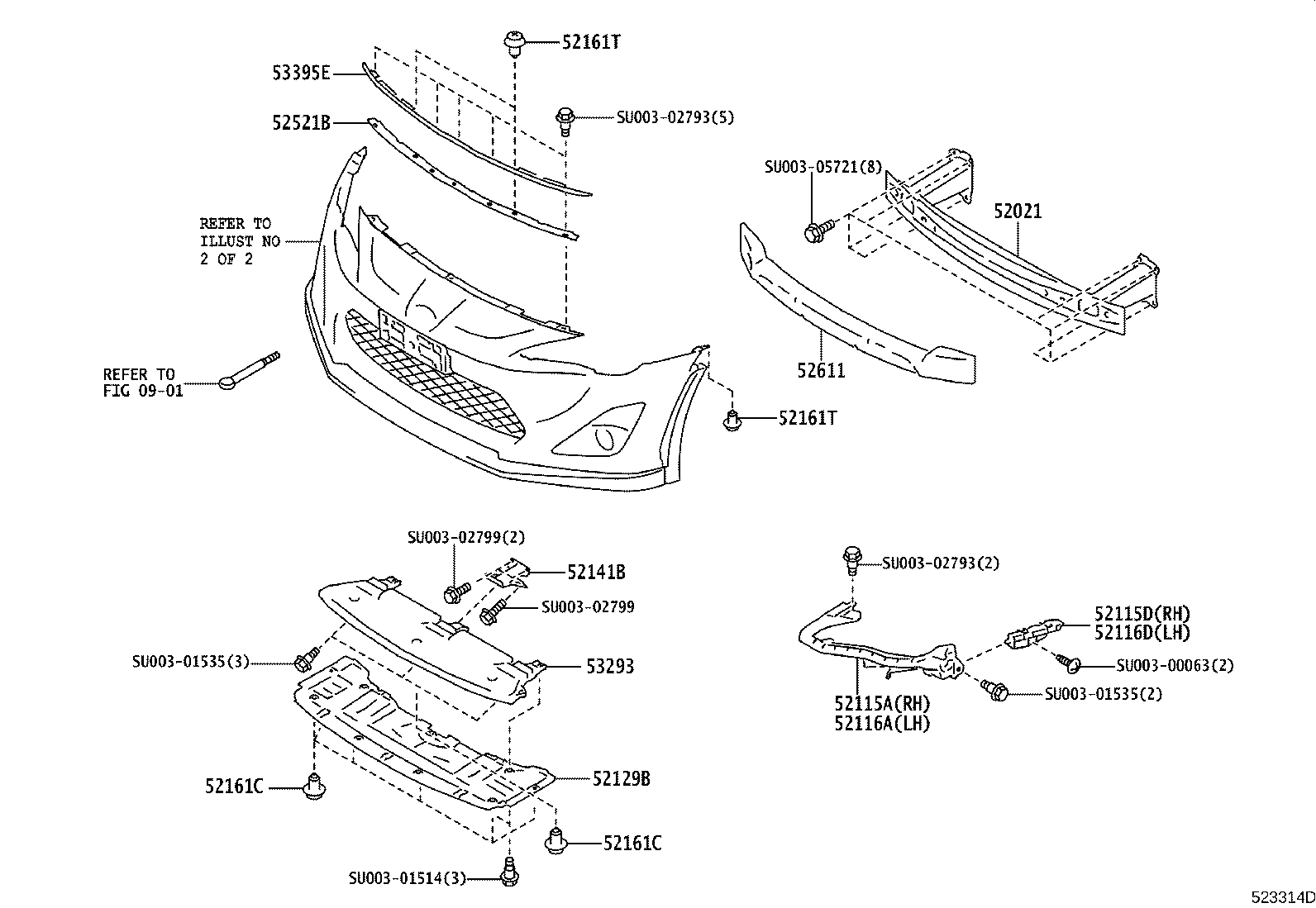 Front Bumper Bumper Stay