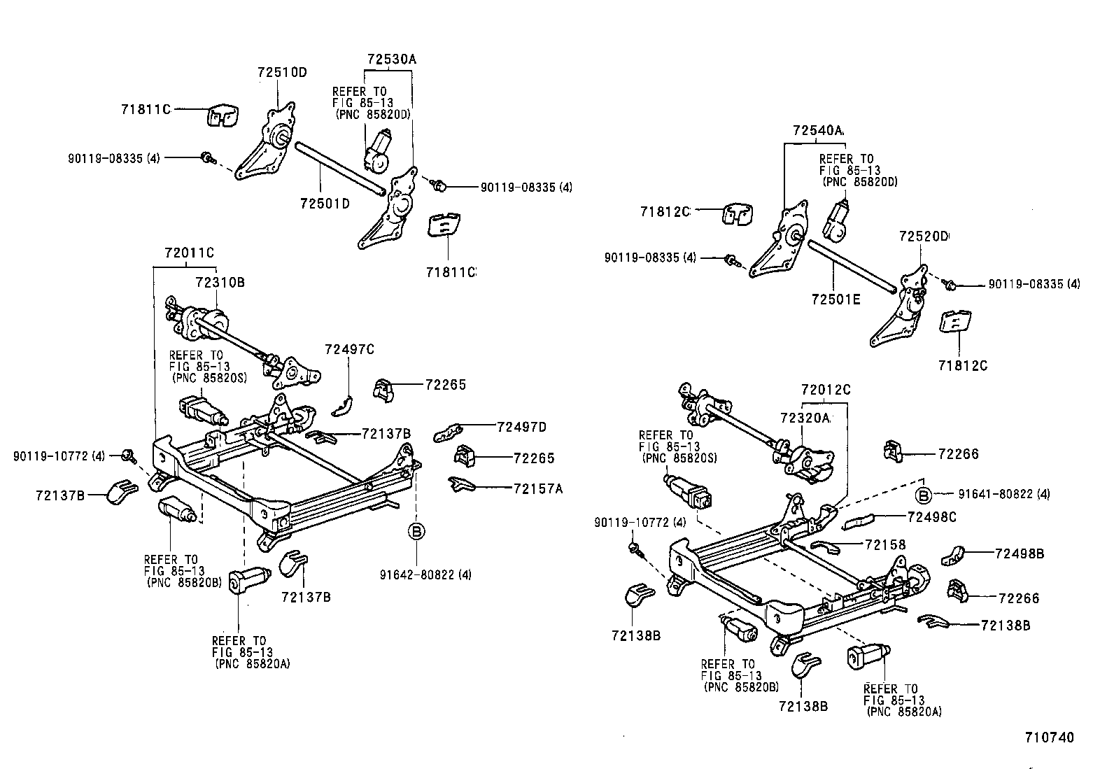 Front Seat & Seat Track