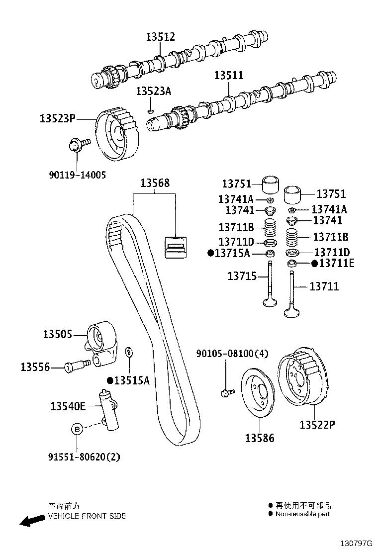 Camshaft & Valve