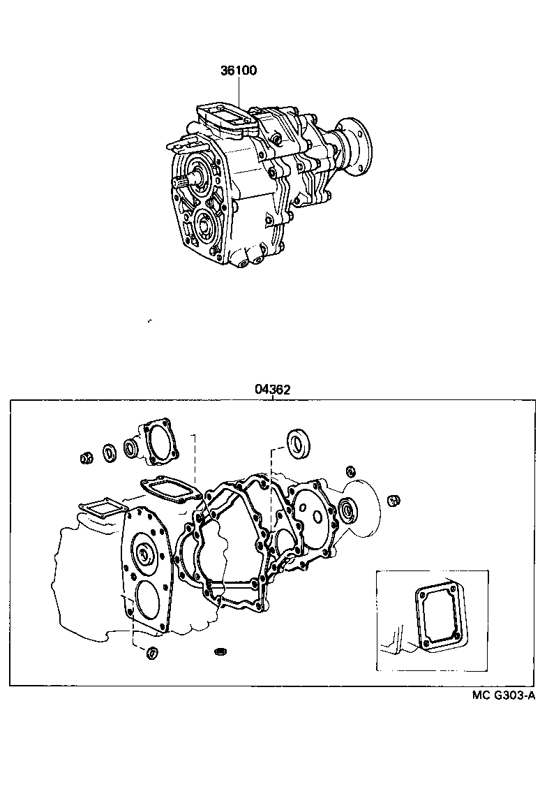 Transfer Assembly Gasket Kit