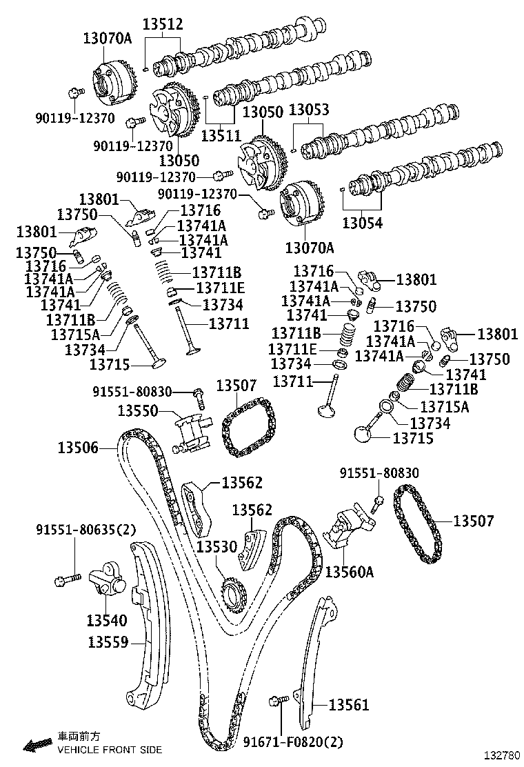 Camshaft & Valve