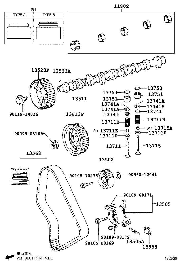 Camshaft & Valve