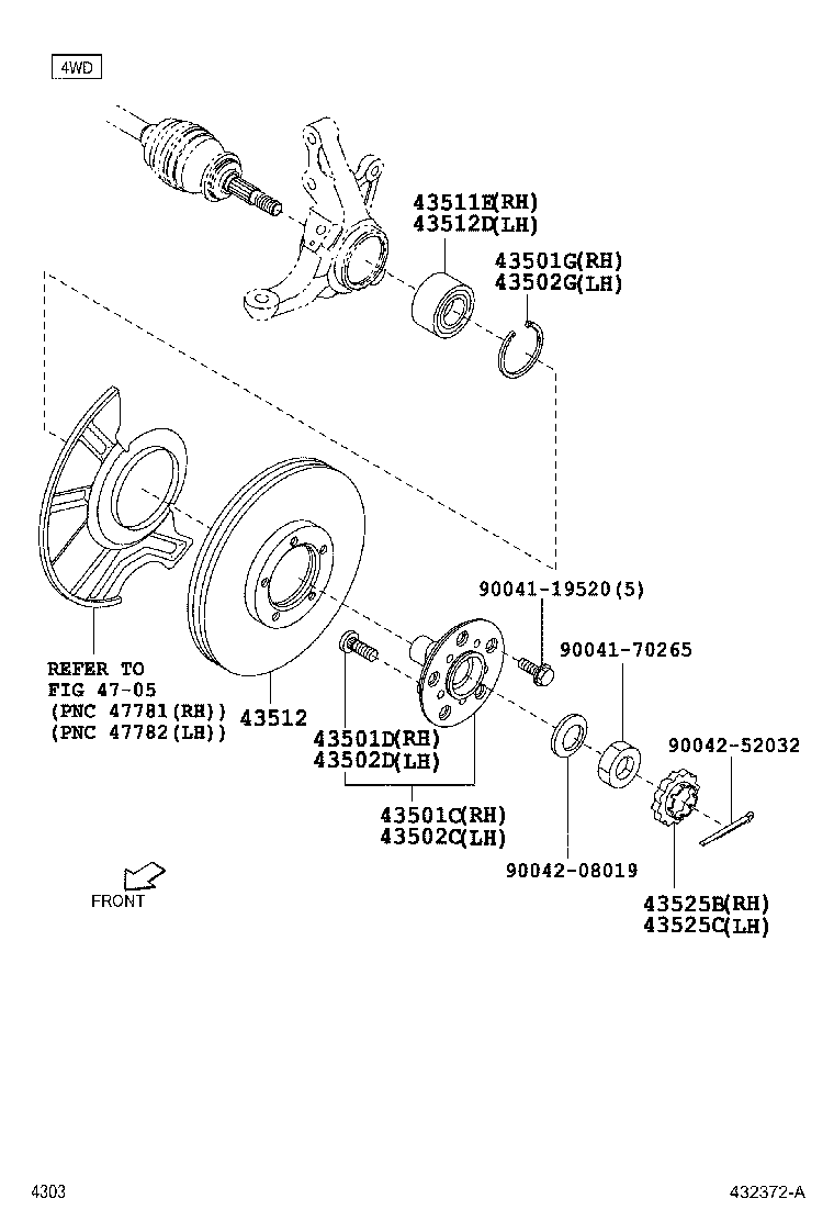Front Axle Hub
