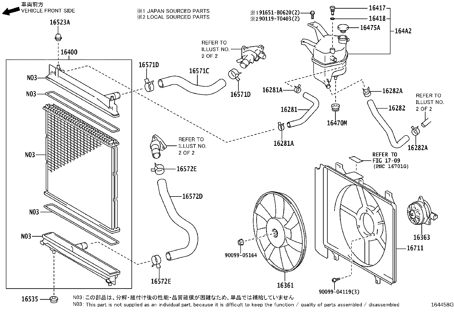 Radiator Water Outlet