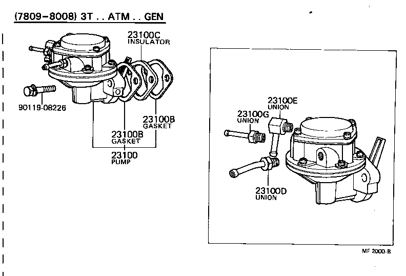 Fuel Pump & Pipe