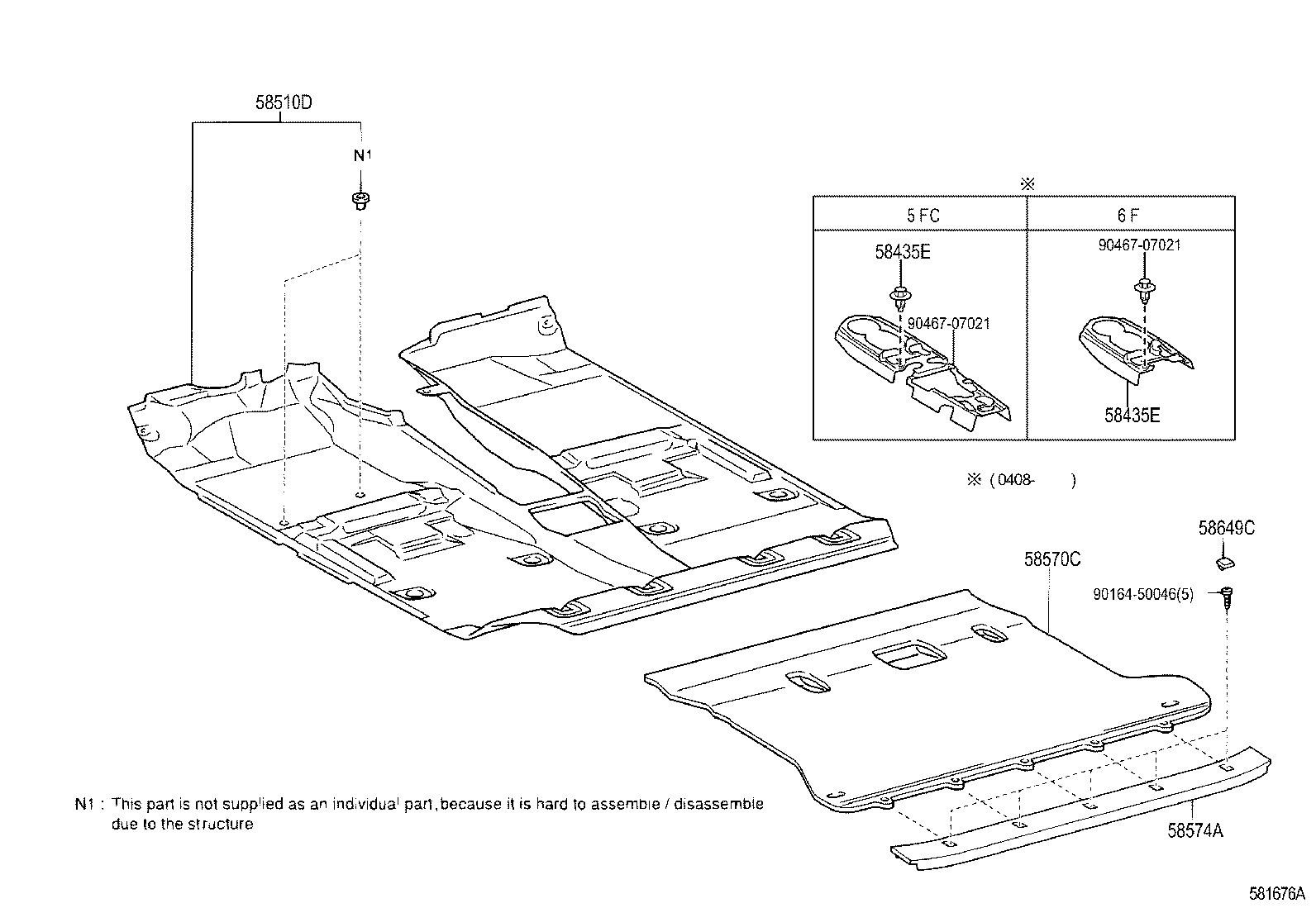 Floor Mat & Silencer Pad