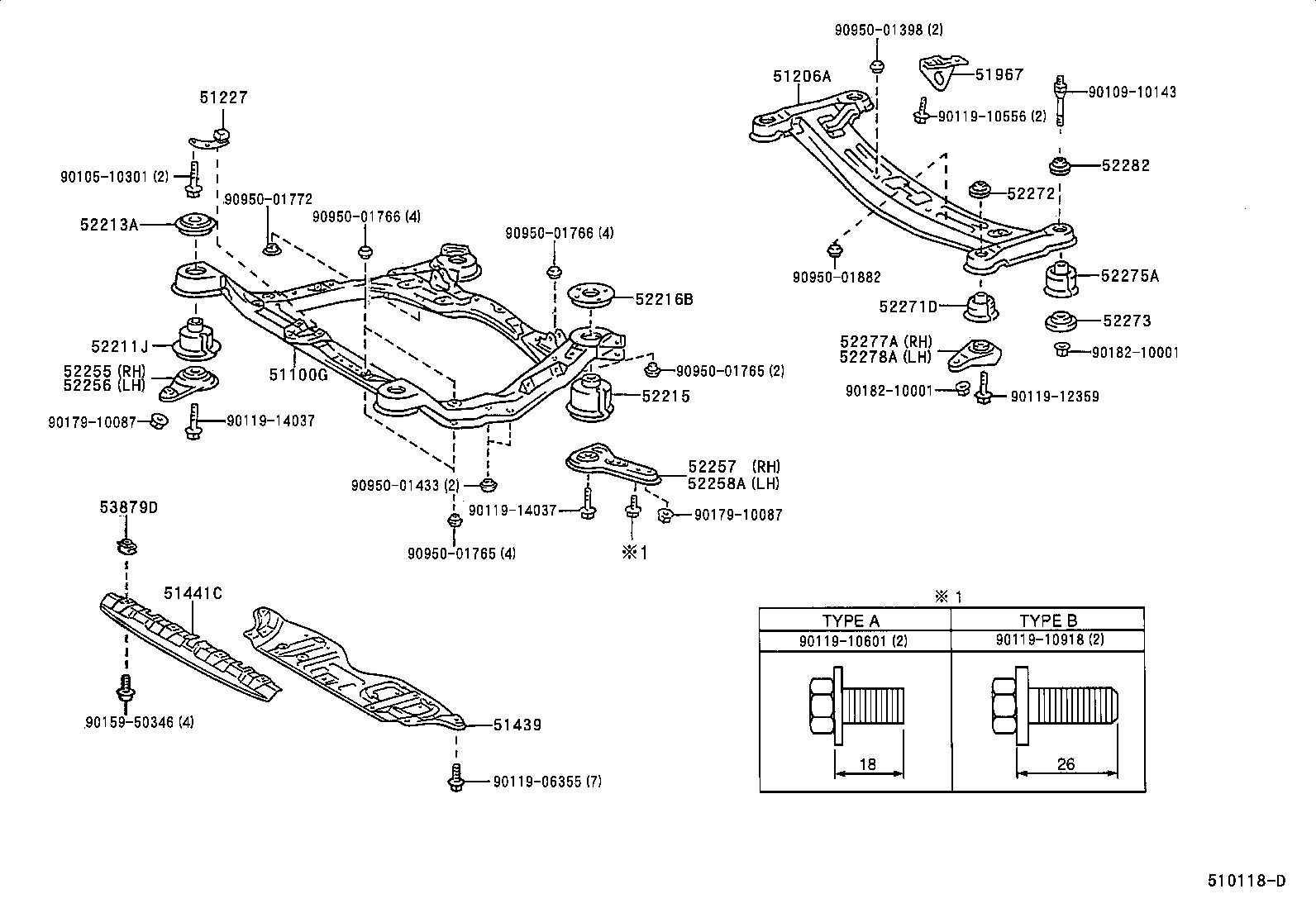 Suspension Crossmember & Under Cover