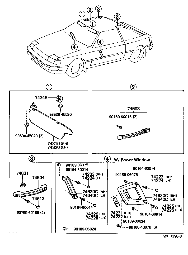 Armrest Visor
