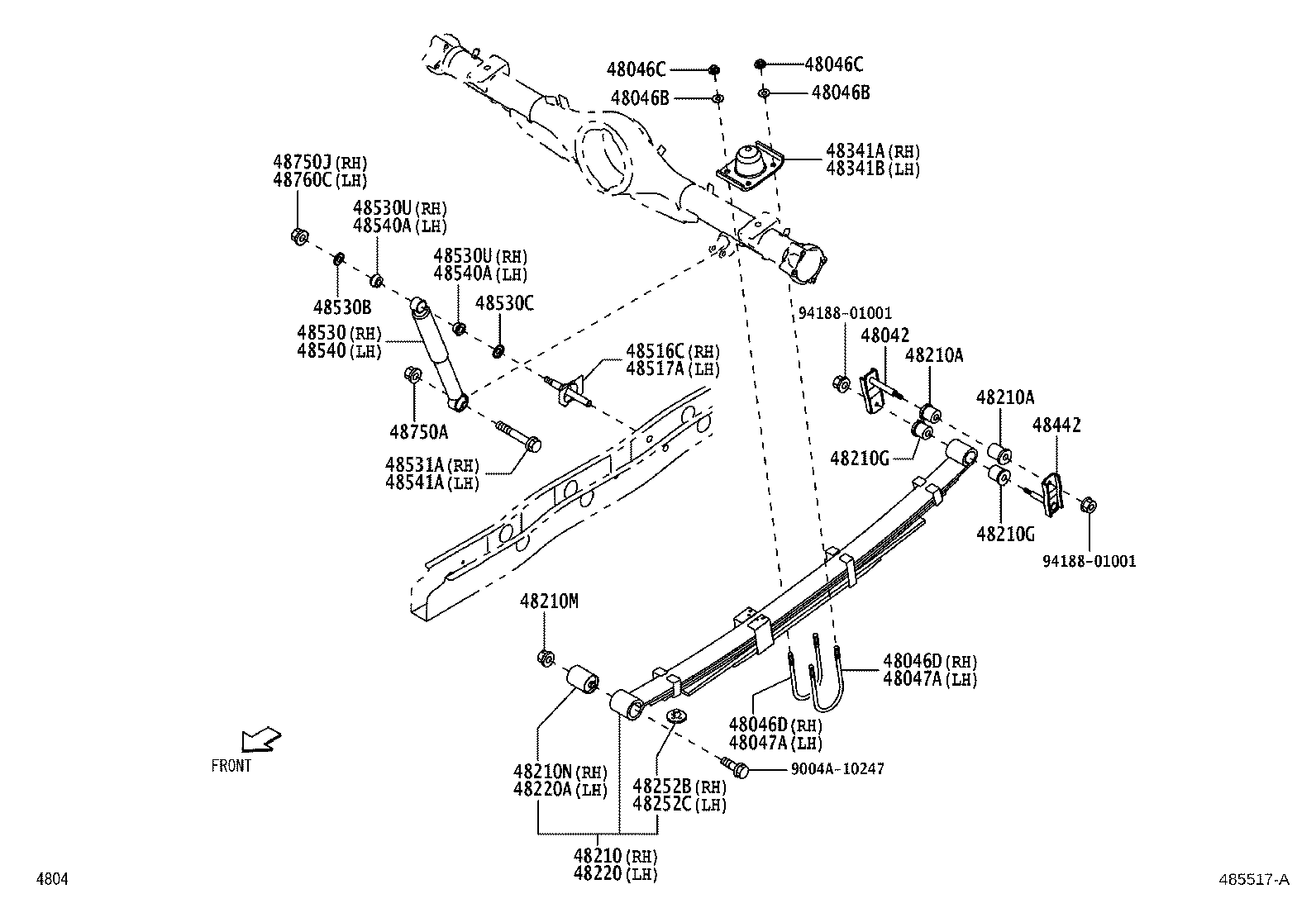 Rear Spring & Shock Absorber