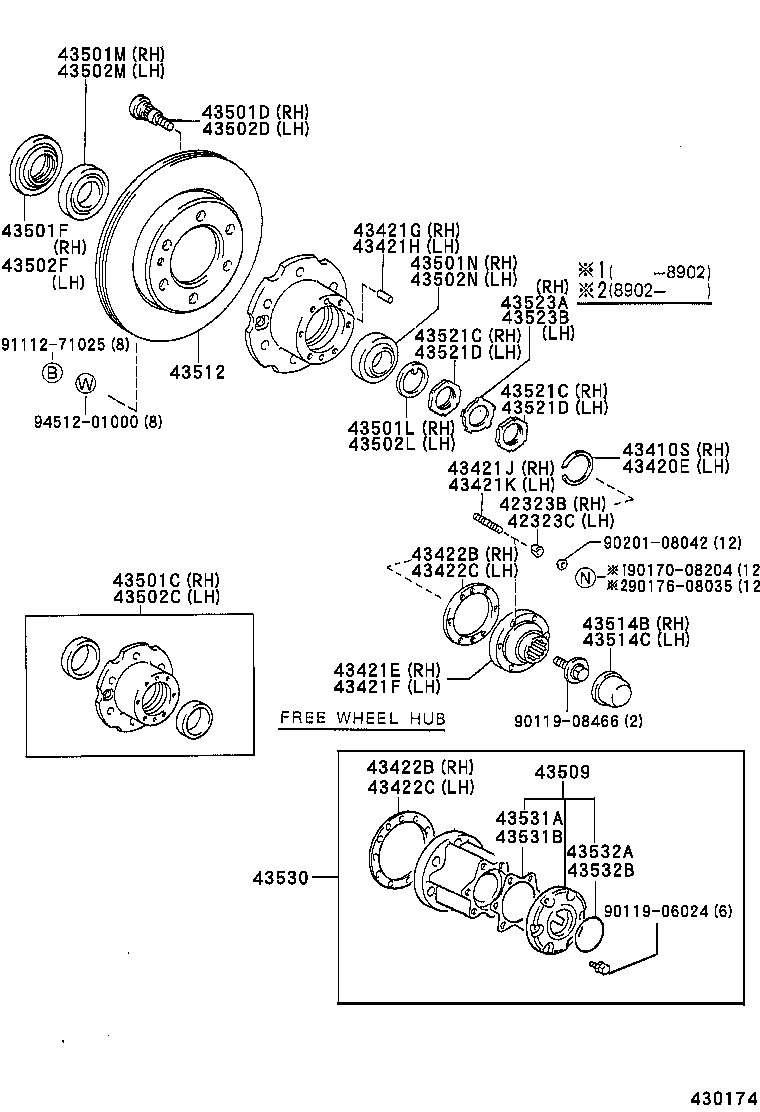 Front Axle Hub