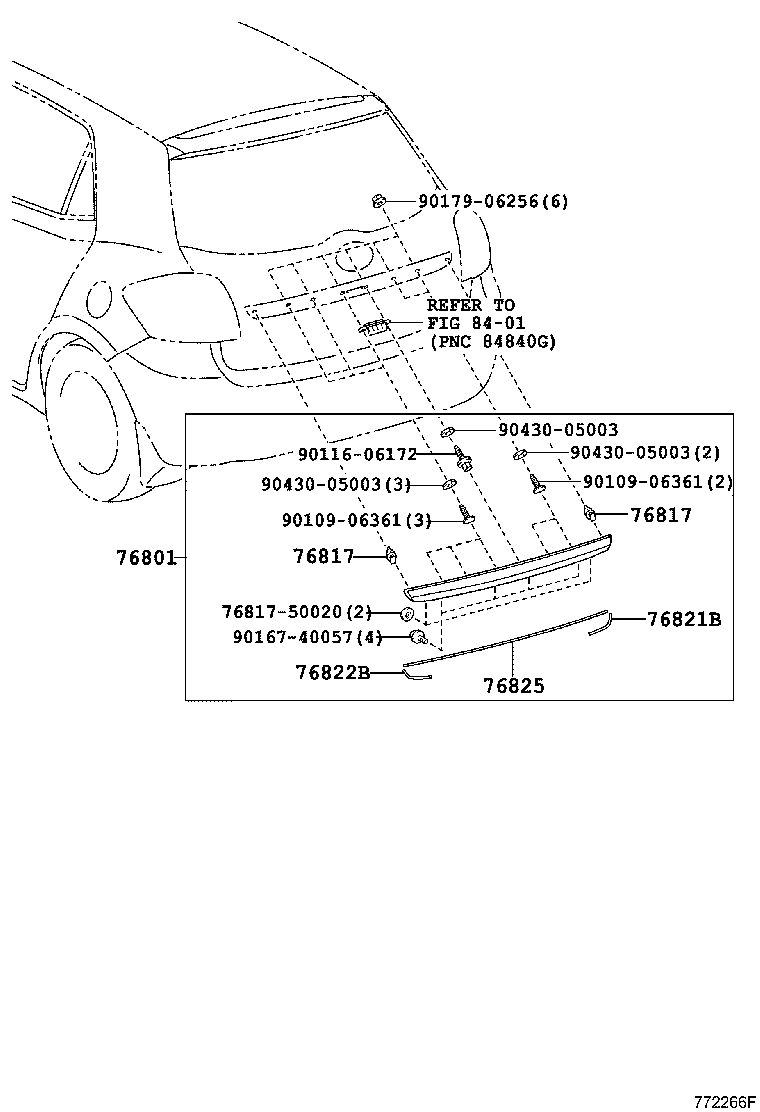 Rear Moulding