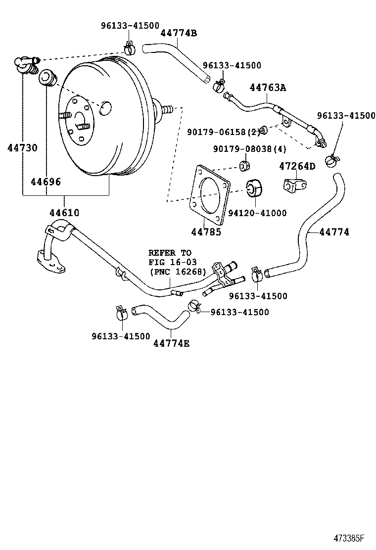 Brake Booster & Vacuum Tube