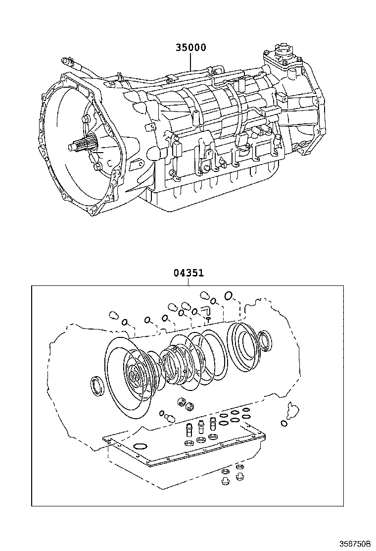 Transaxle Or Transmission Assy & Gasket Kit