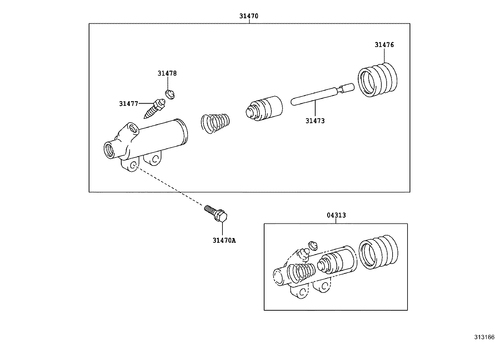 Clutch Release Cylinder