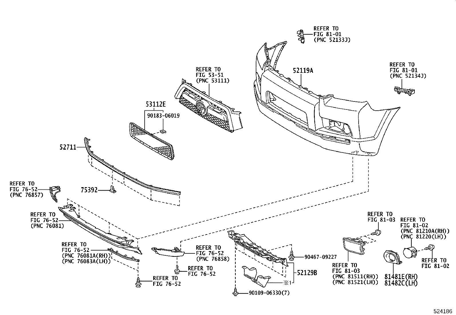 Front Bumper Bumper Stay