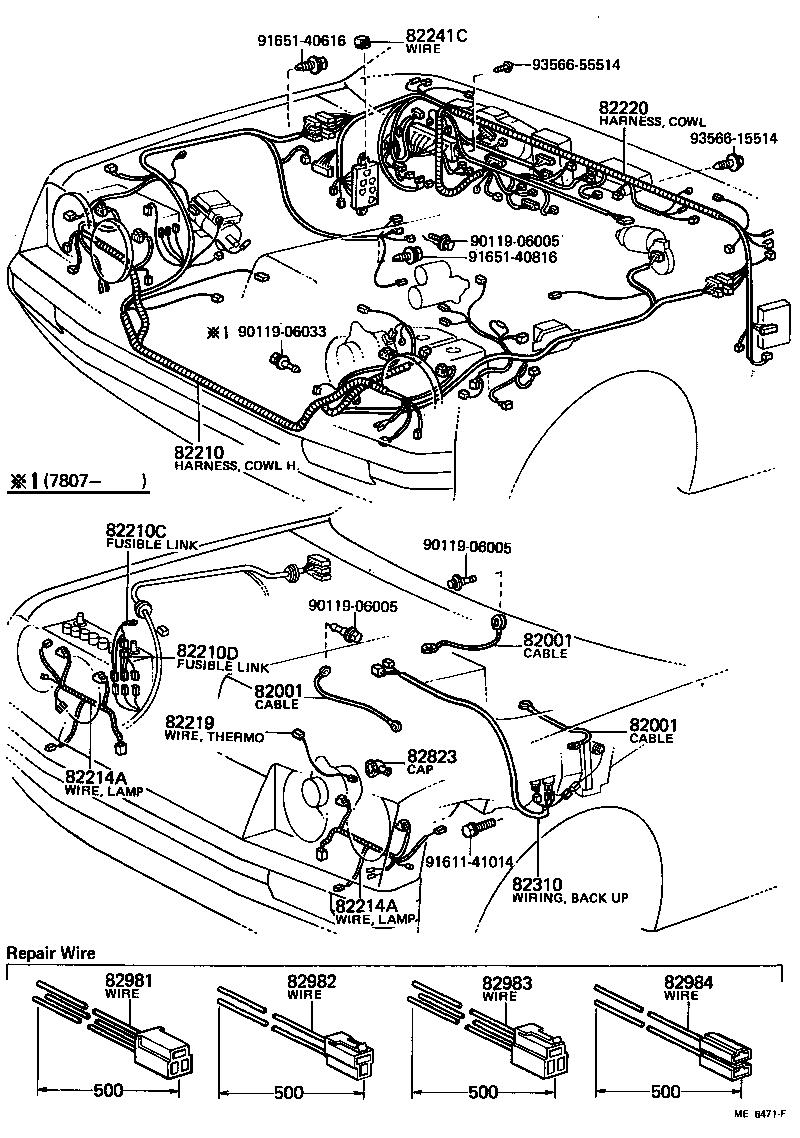 Wiring & Clamp