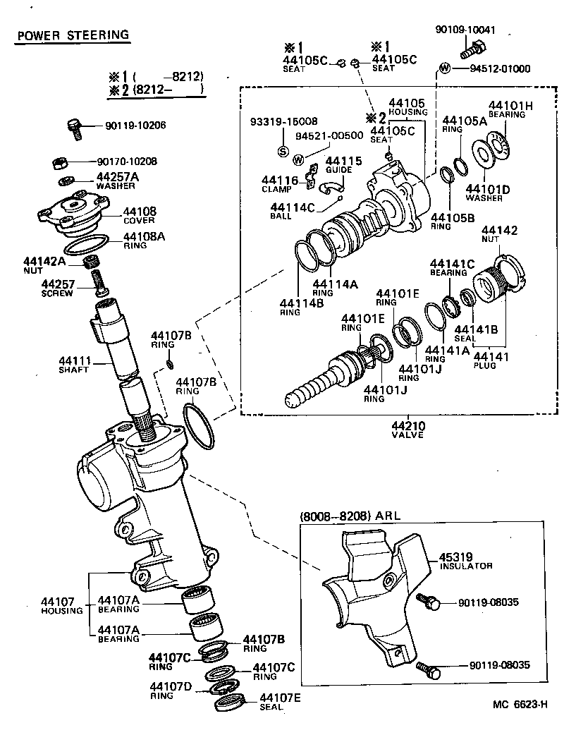 Steering Column & Shaft