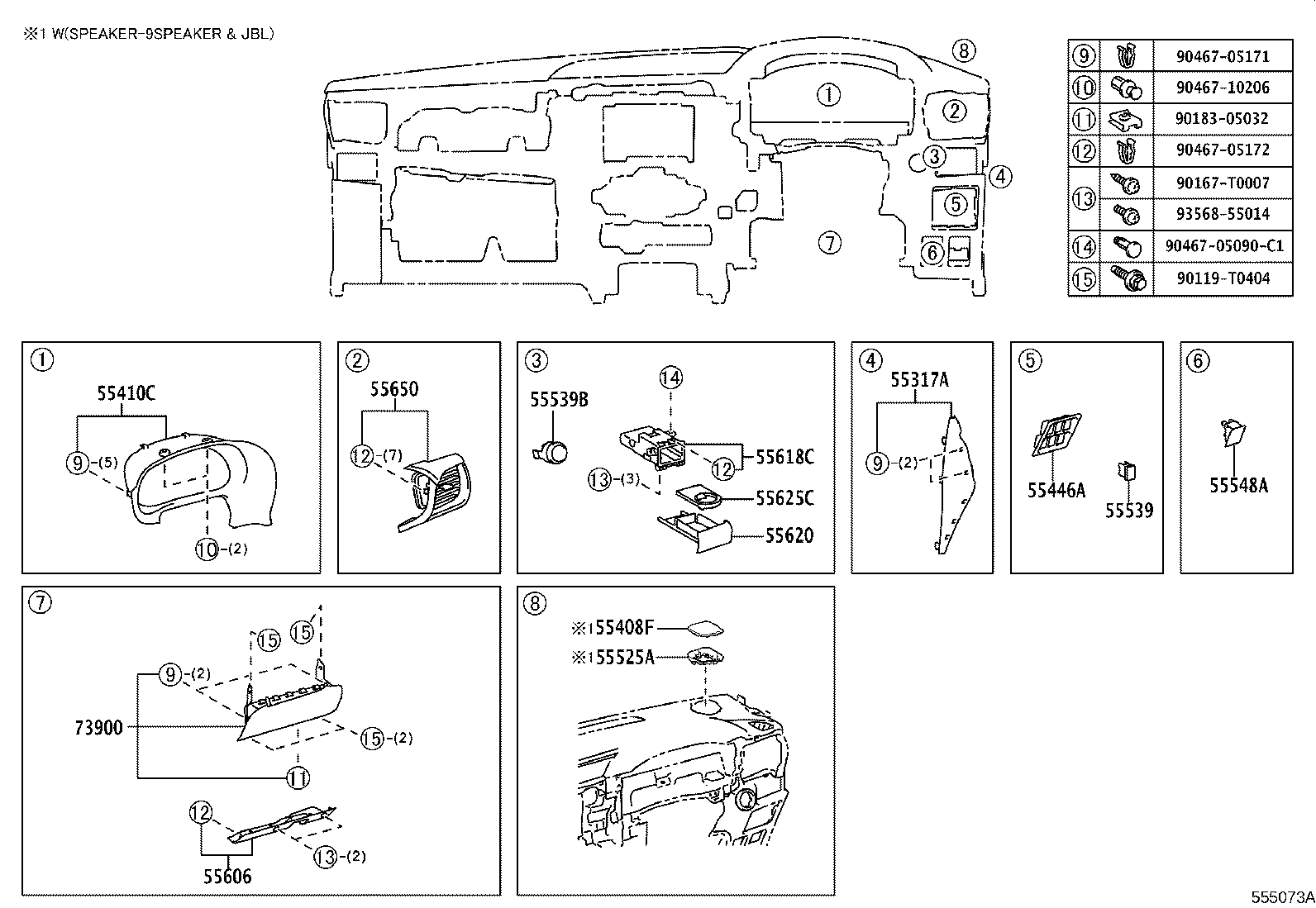 55620-KK010-C0 Holder Assy, Instrument Panel Cup Toyota | YoshiParts