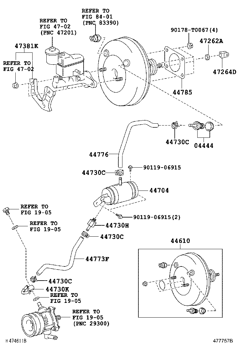 Brake Booster & Vacuum Tube