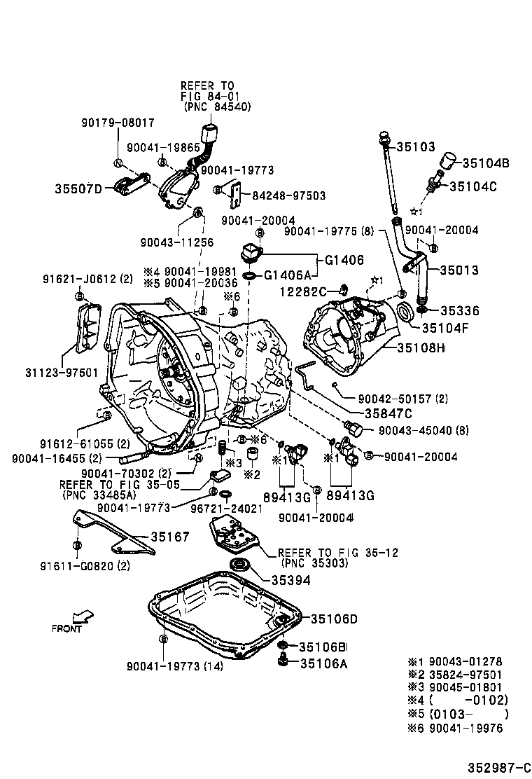 Transmission Case & Oil Pan