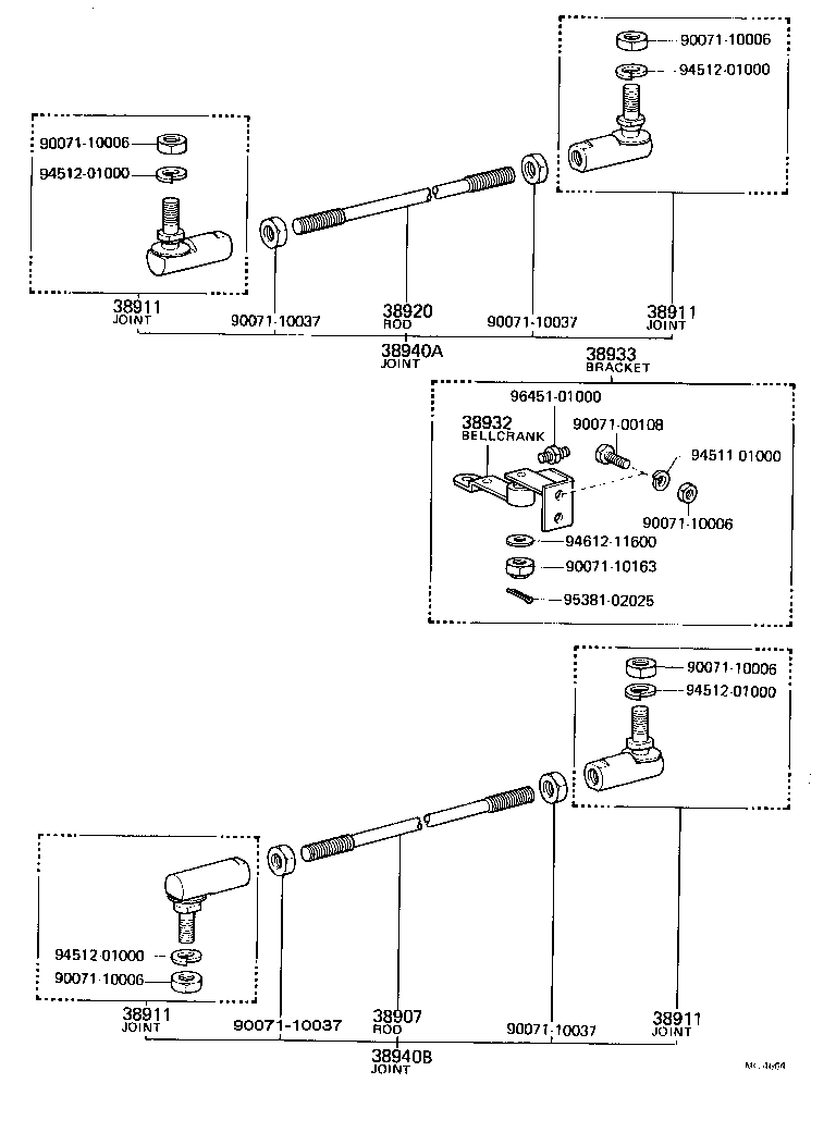 Power TakeOff Lever & Link