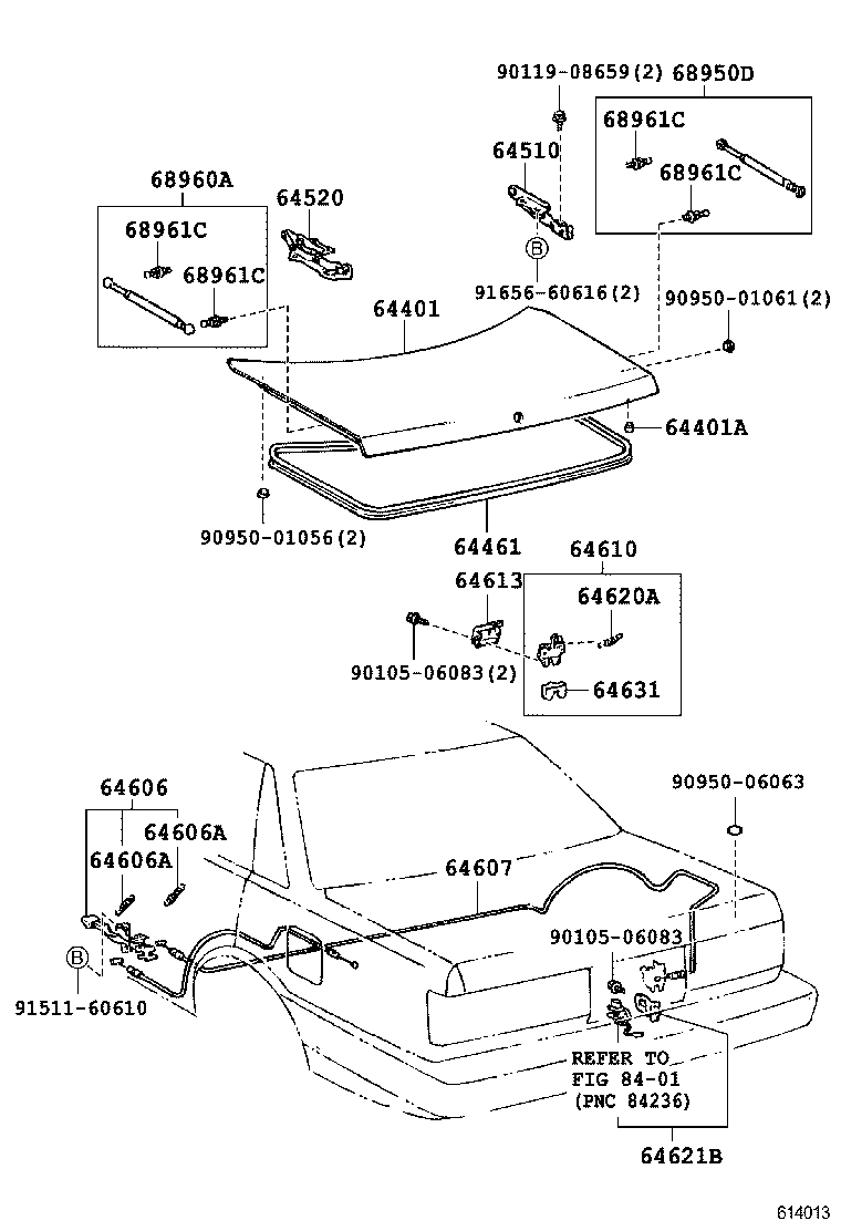 Luggage Compartment Door & Lock