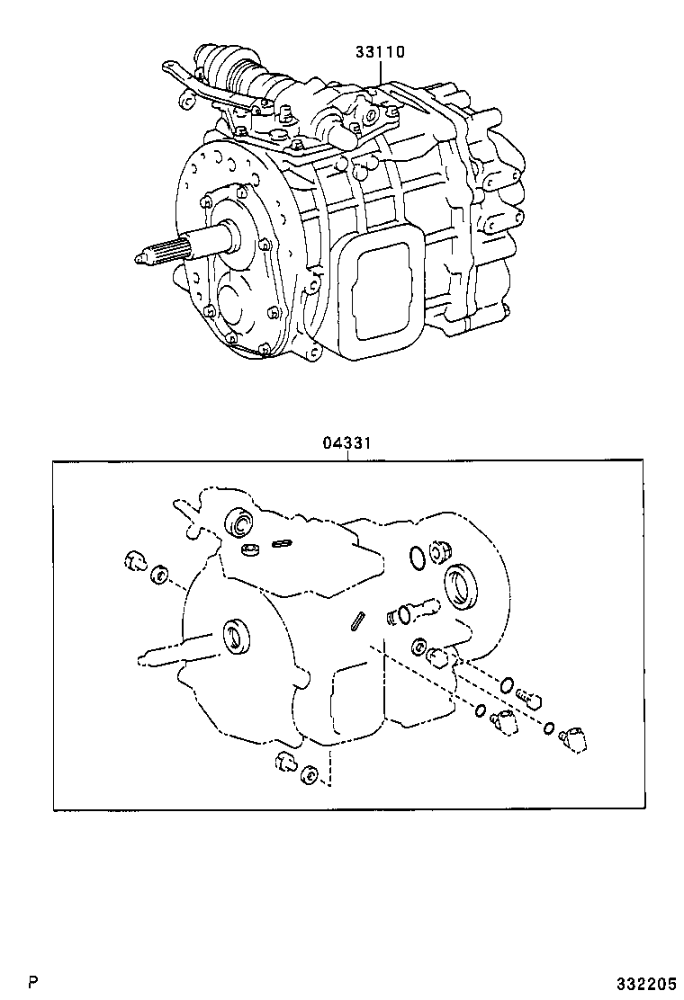 Transaxle Or Transmission Assy & Gasket Kit