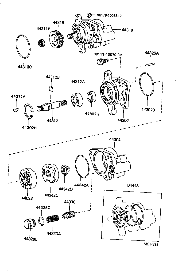 Vane Pump & Reservoir