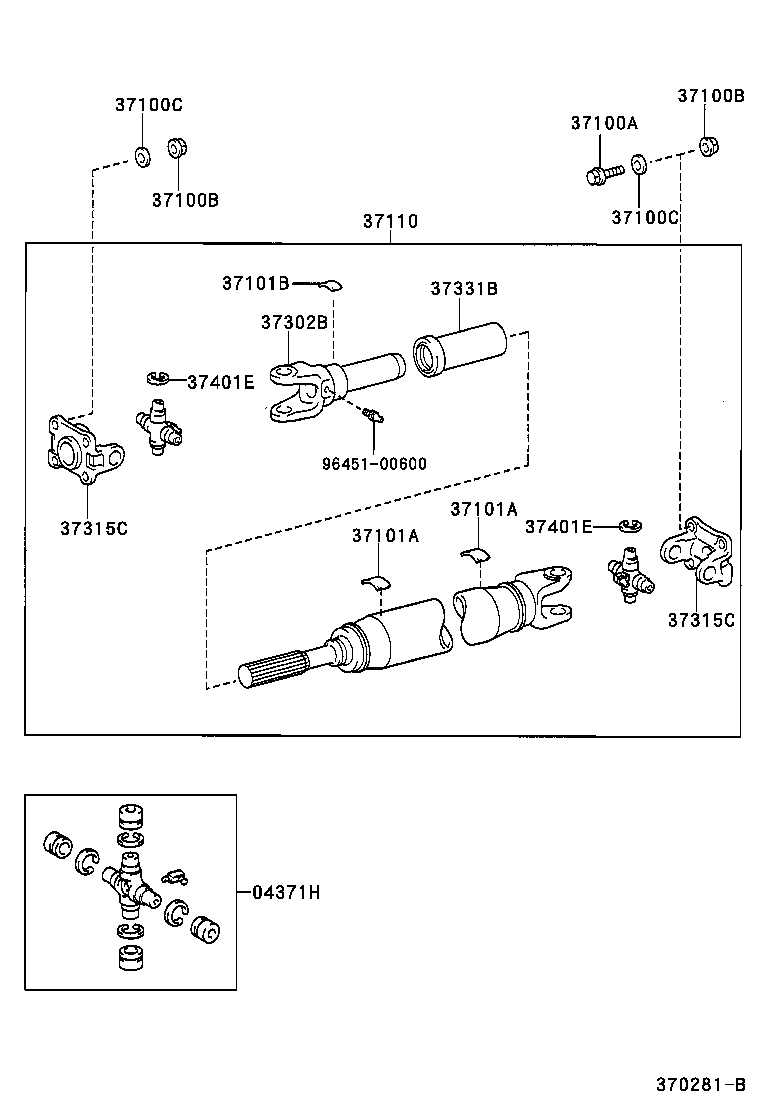 Propeller Shaft & Universal Joint