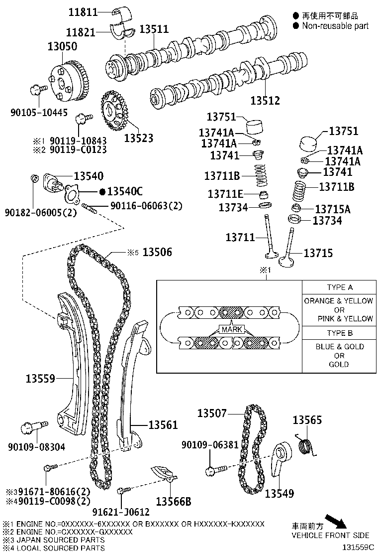 Camshaft & Valve