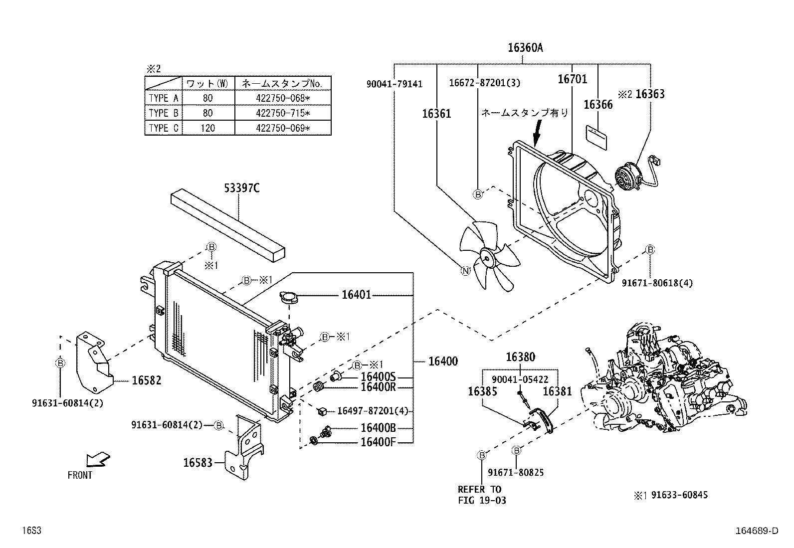 Radiator Water Outlet
