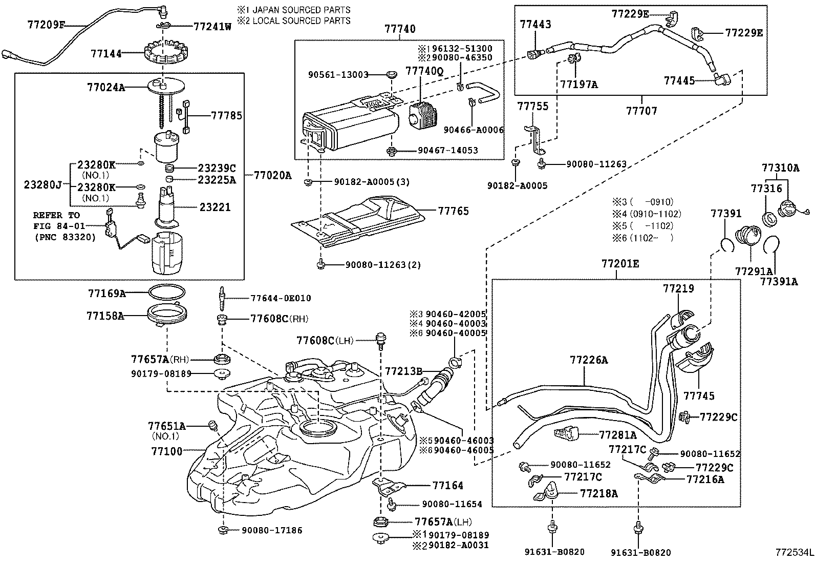 Fuel Tank & Tube