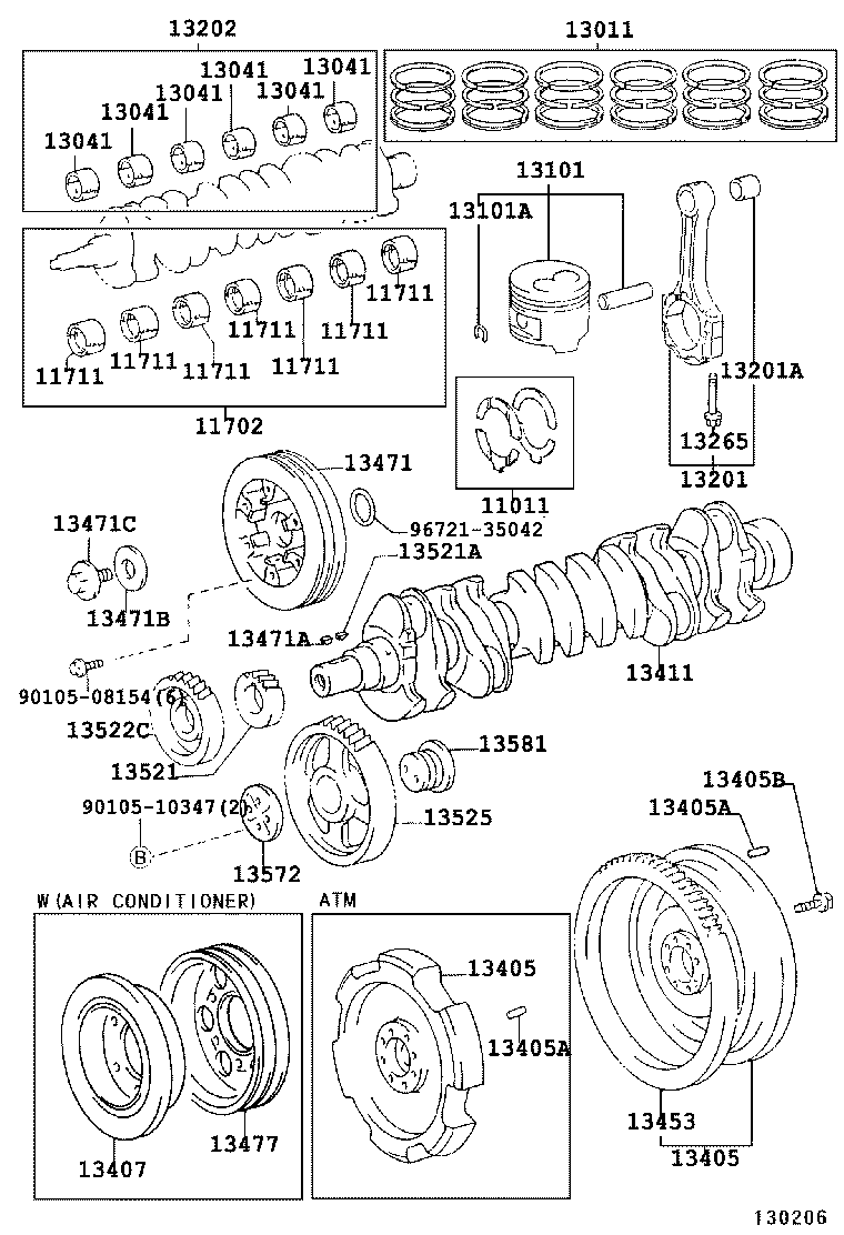 Crankshaft & Piston