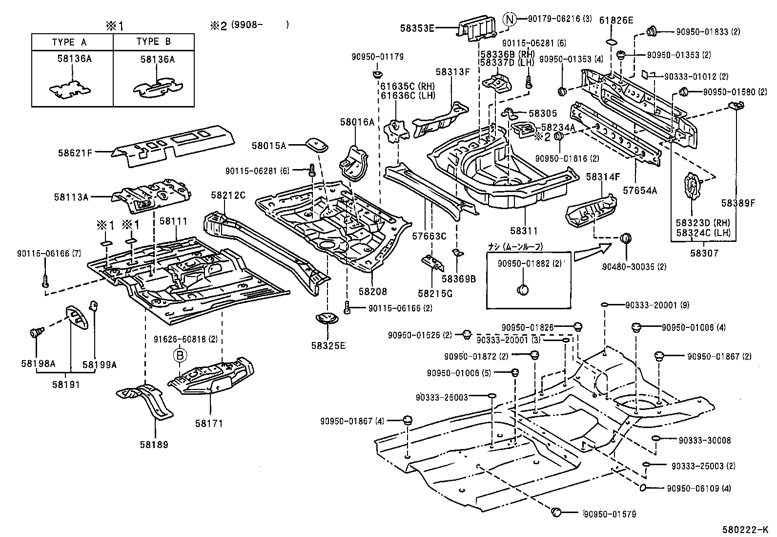 Floor Pan & Lower Back Panel