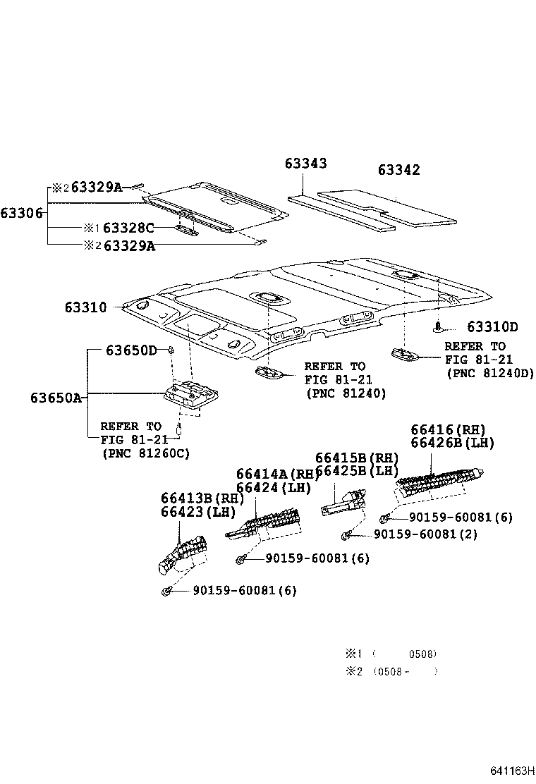 Headlining & Silencer Pad