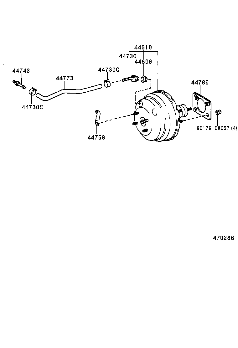 Brake Booster & Vacuum Tube