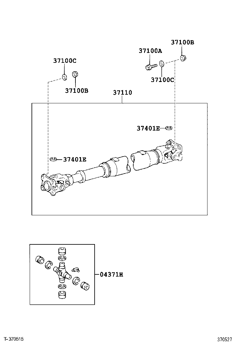 Propeller Shaft & Universal Joint