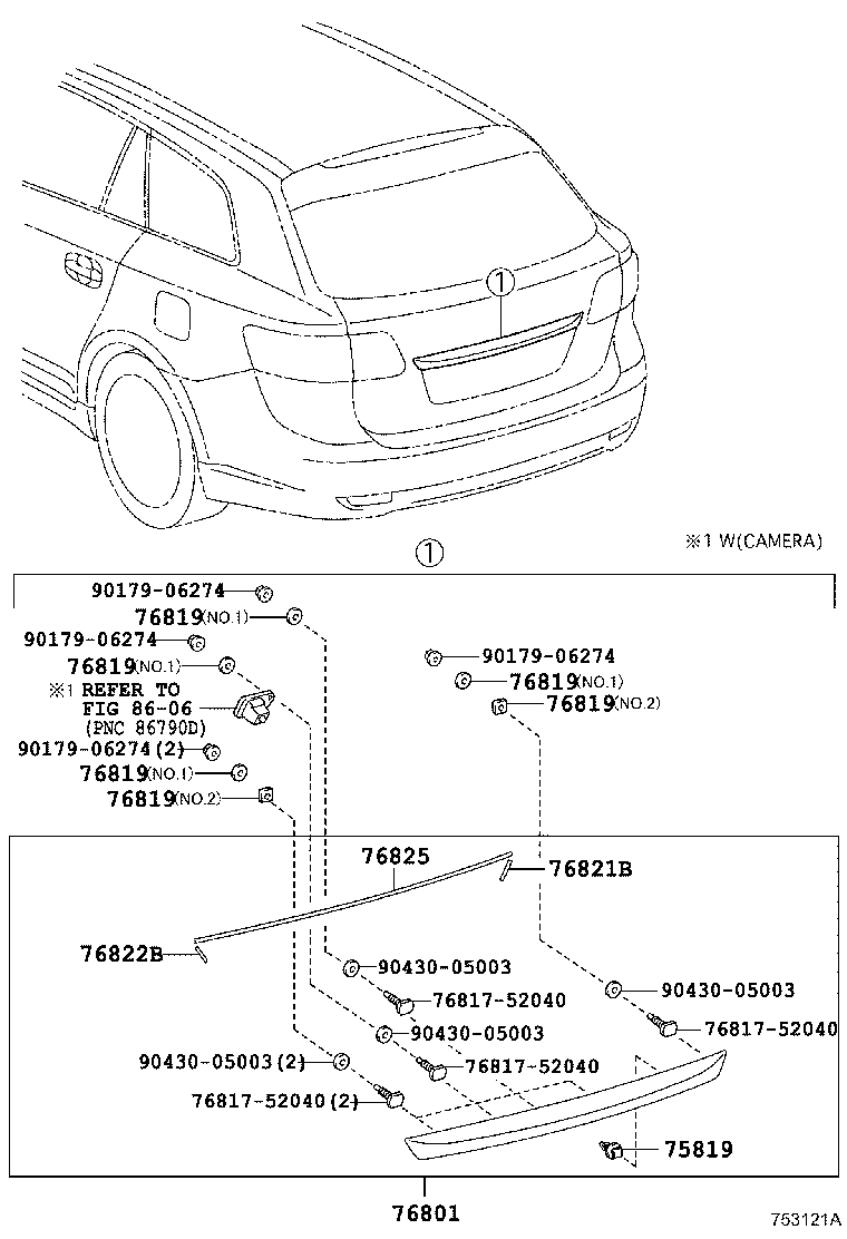 Rear Moulding