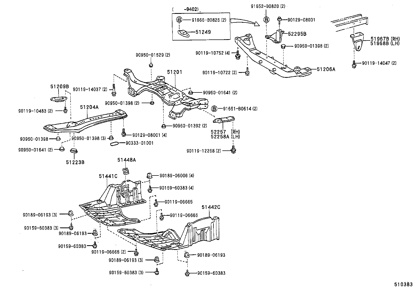 Suspension Crossmember & Under Cover