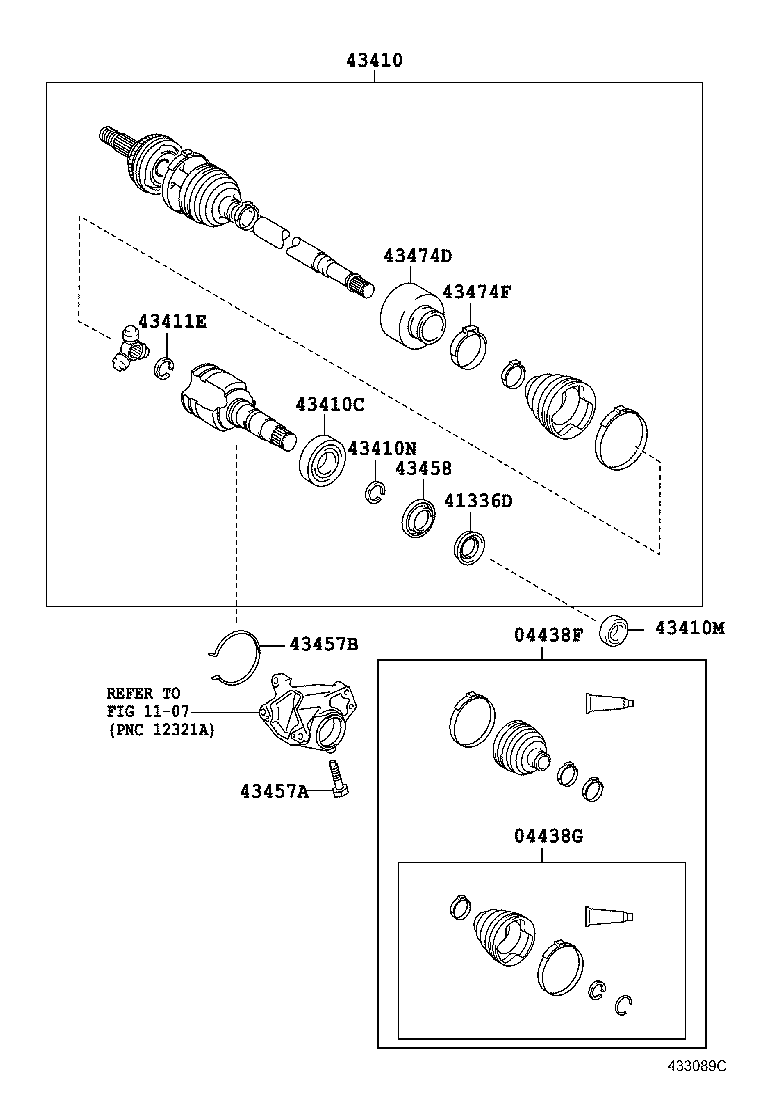 Front Drive Shaft