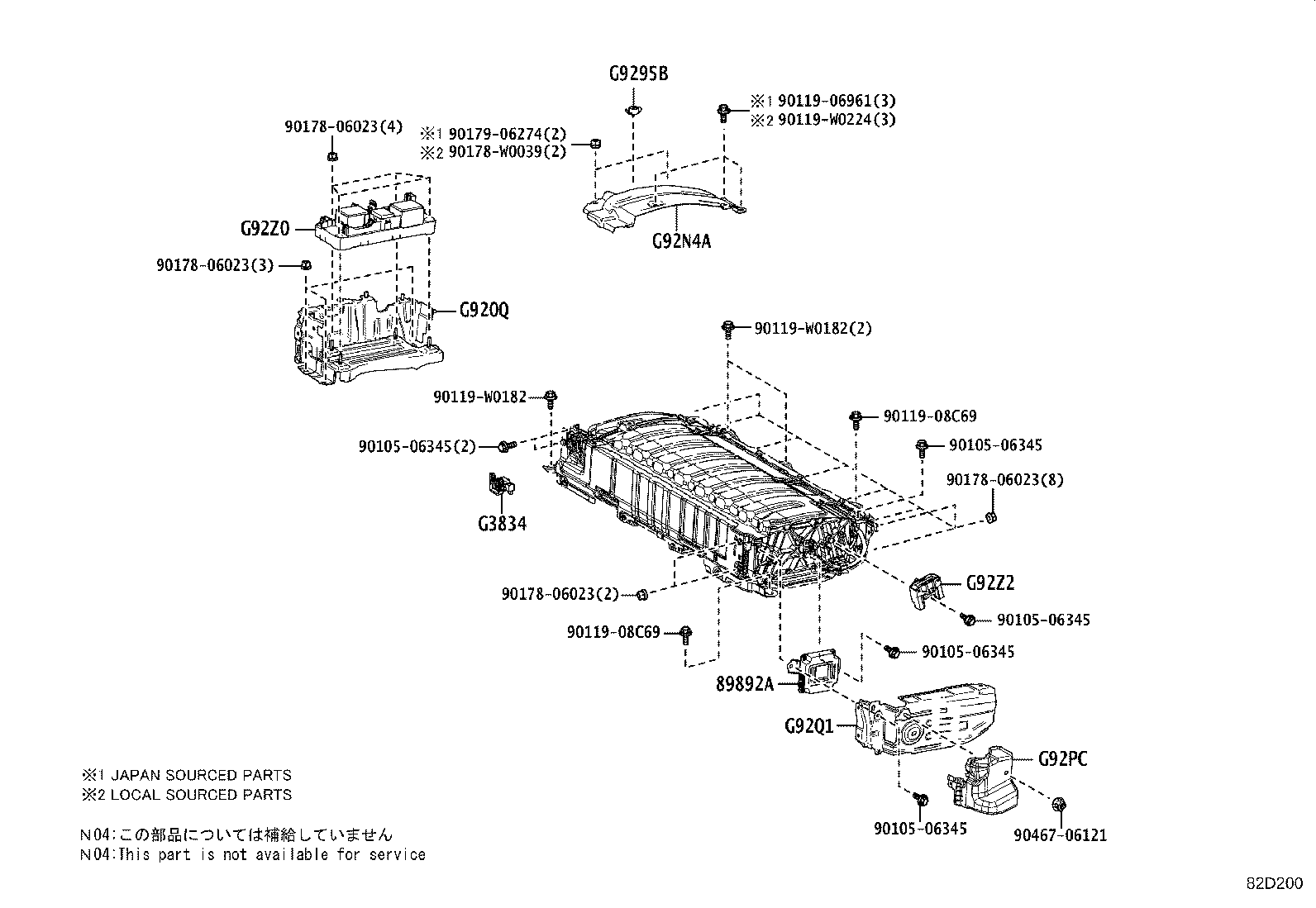 Battery Battery Cable
