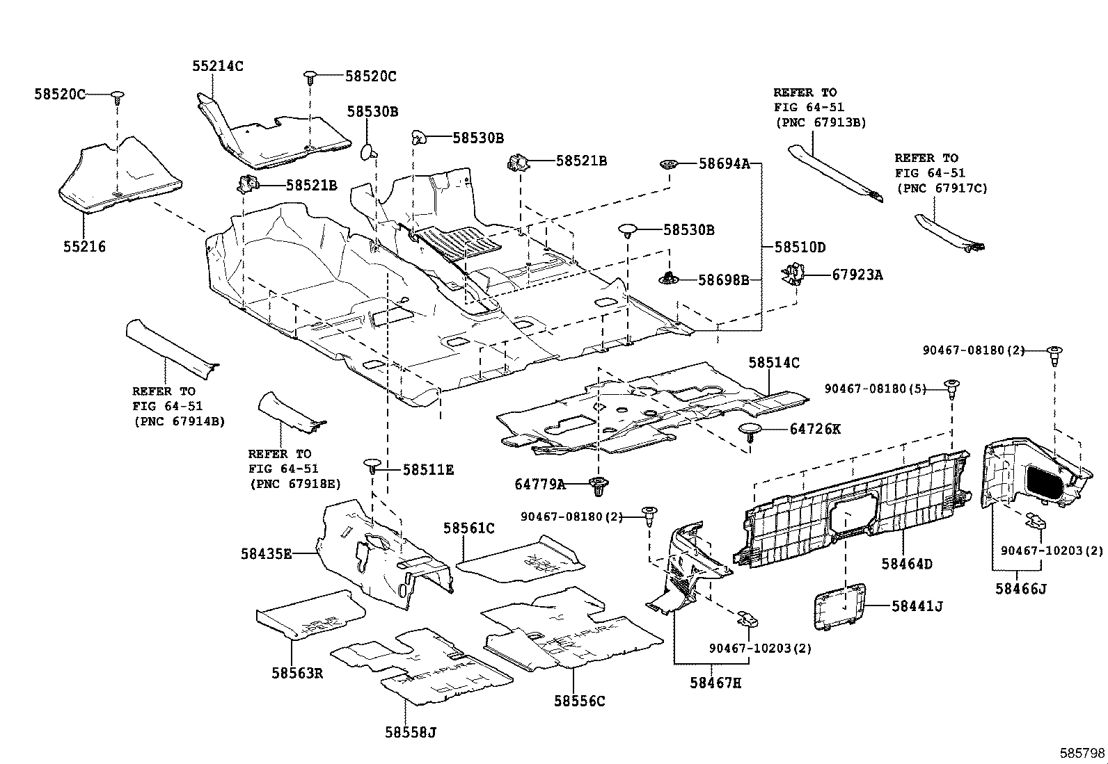 Floor Mat & Silencer Pad