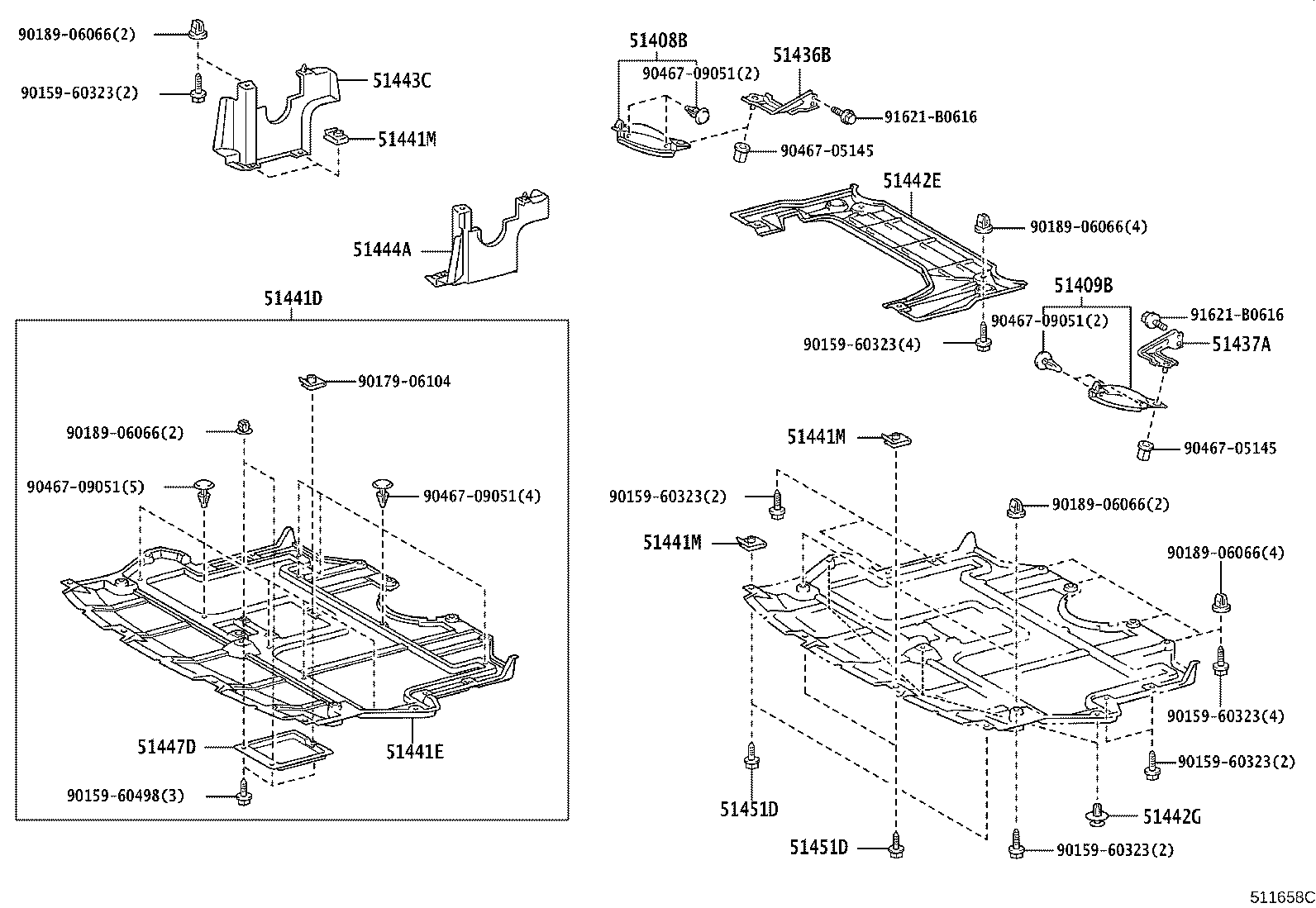 Suspension Crossmember & Under Cover