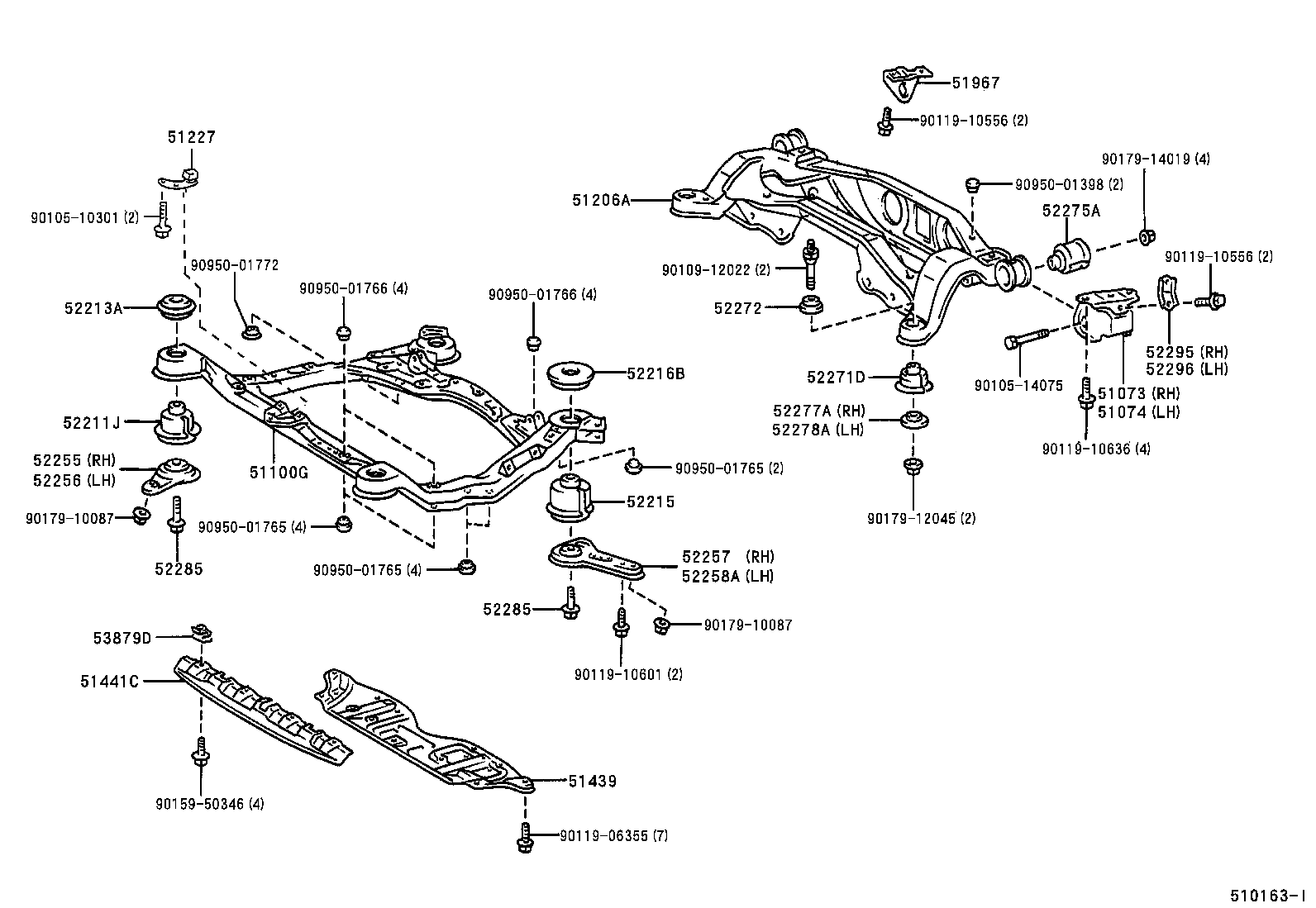 Suspension Crossmember & Under Cover