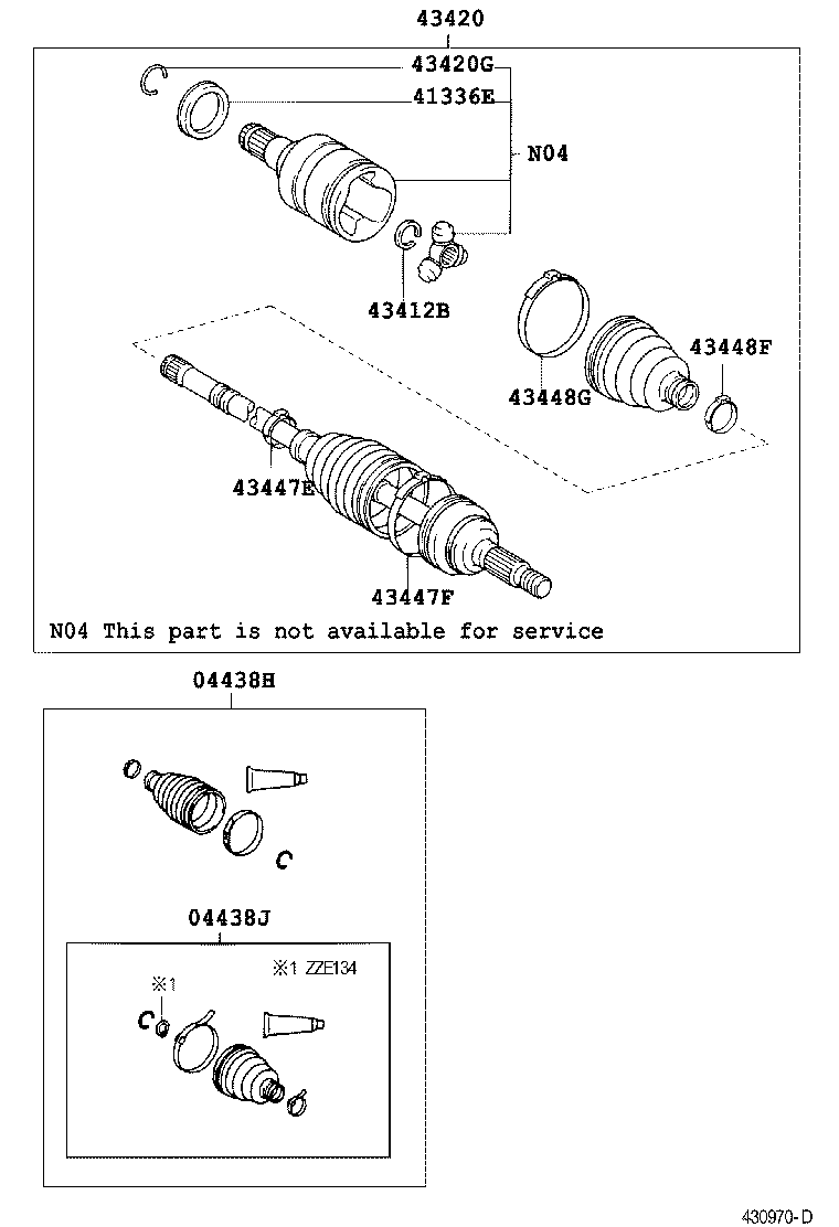 Front Drive Shaft