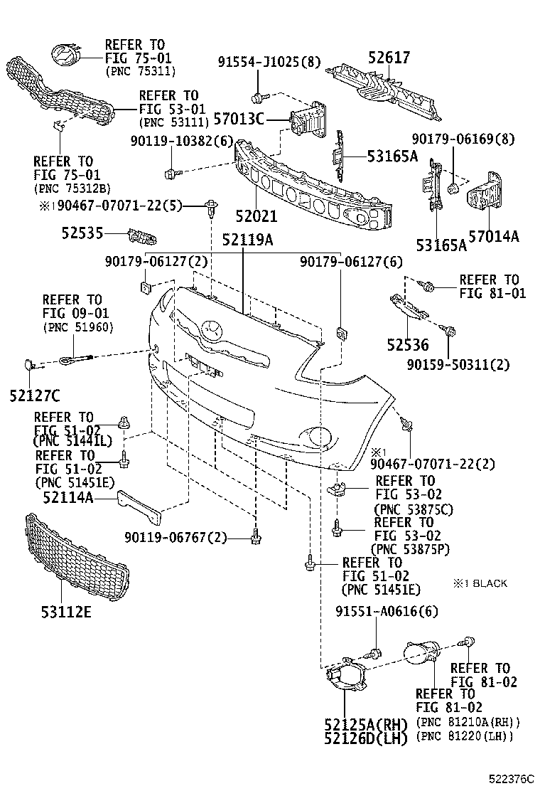 Front Bumper Bumper Stay