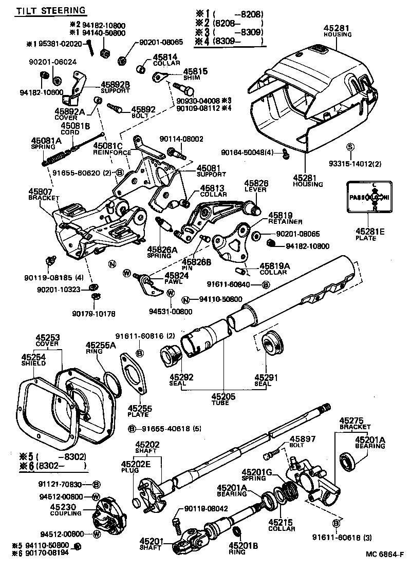 Steering Column & Shaft