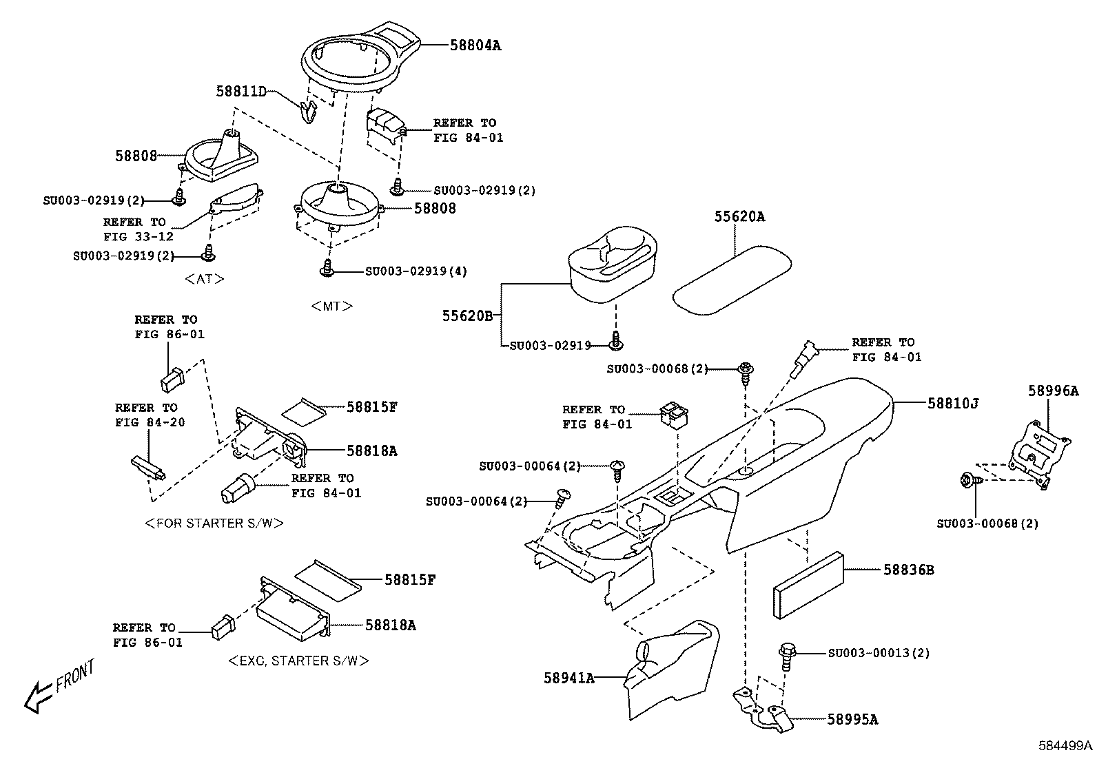 Console Box & Bracket